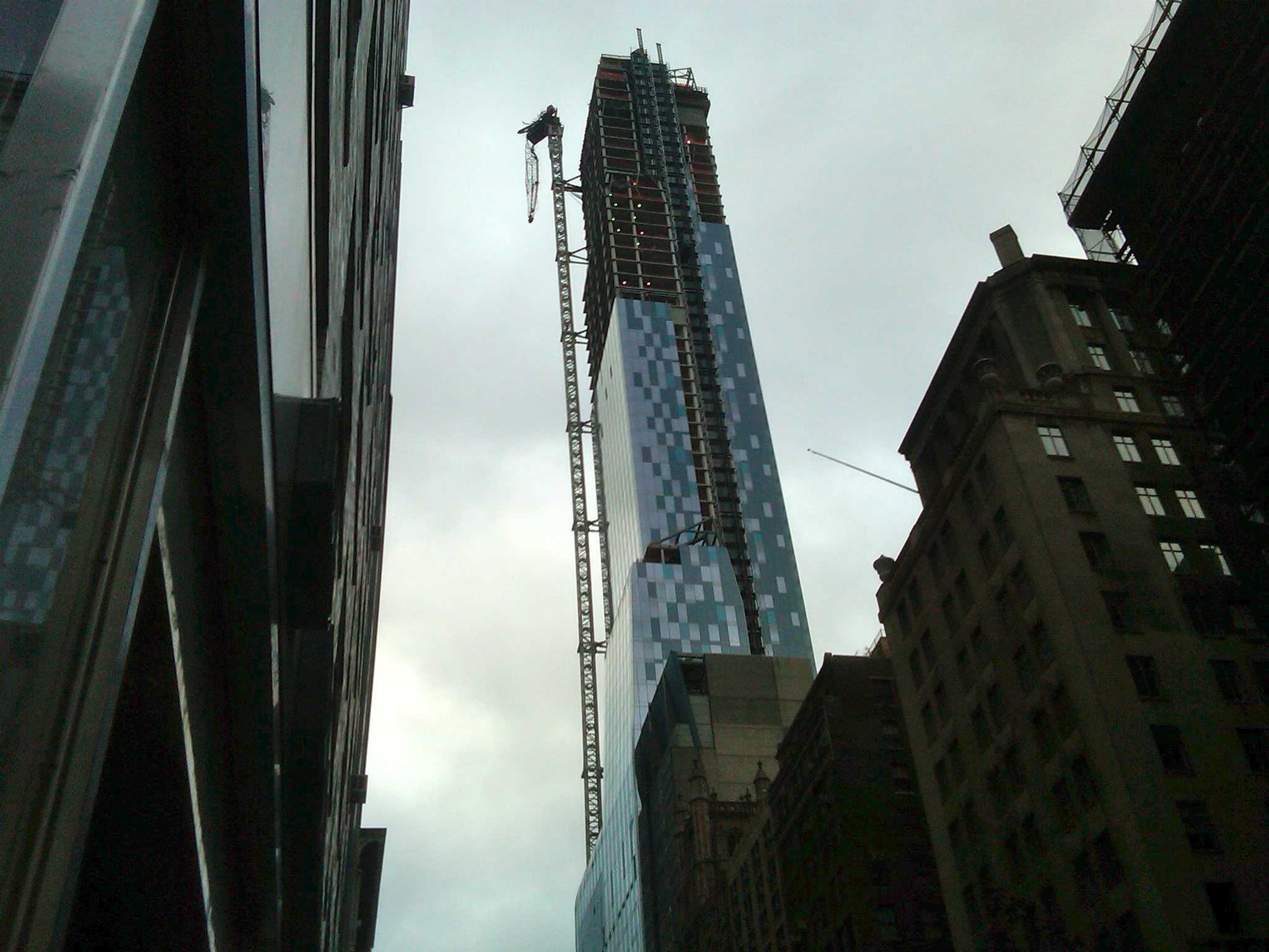 Crane on 57th St