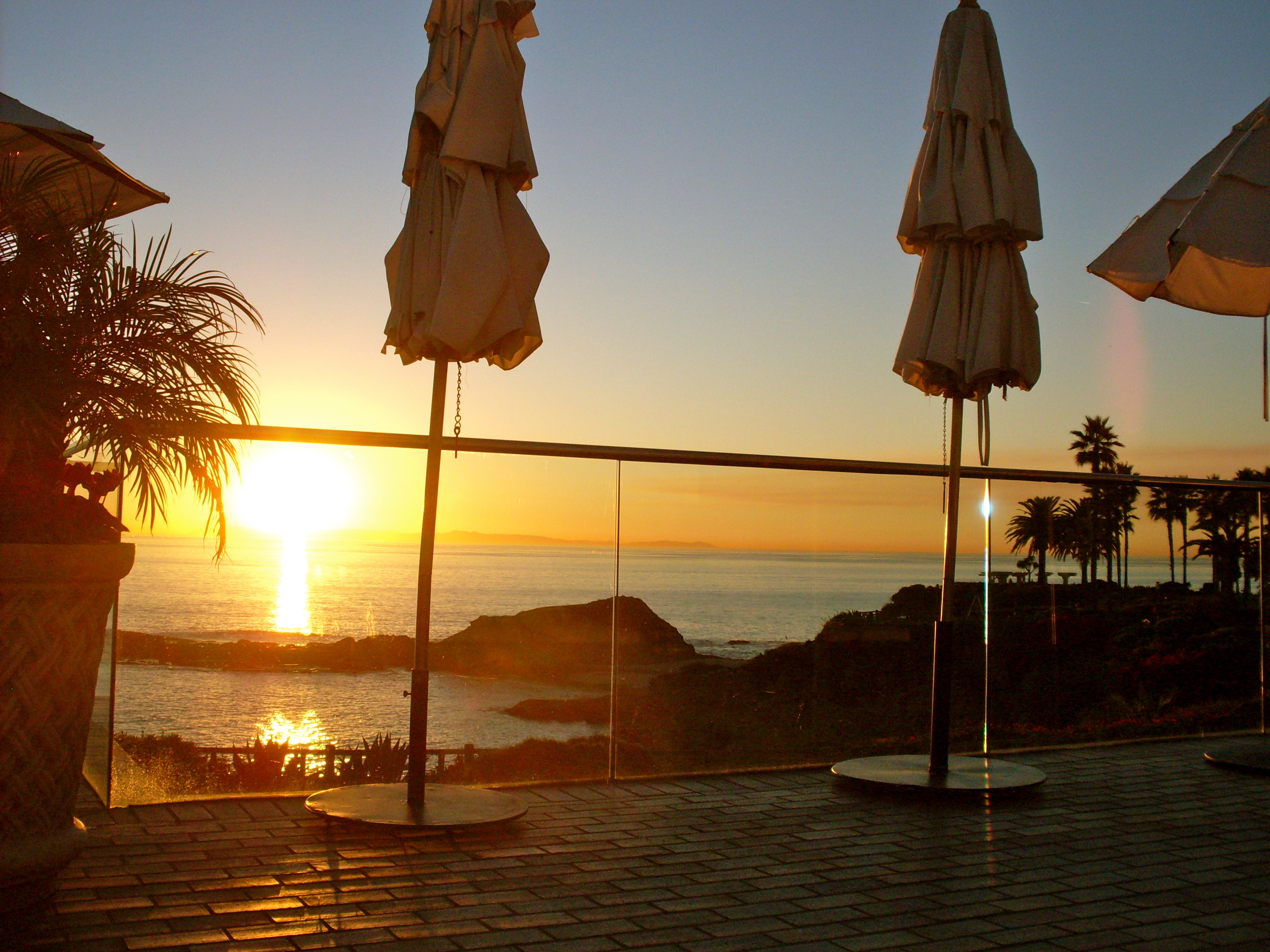 Sunset at the Montage Laguna Beach