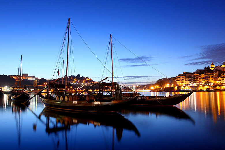 The harbor of Porto