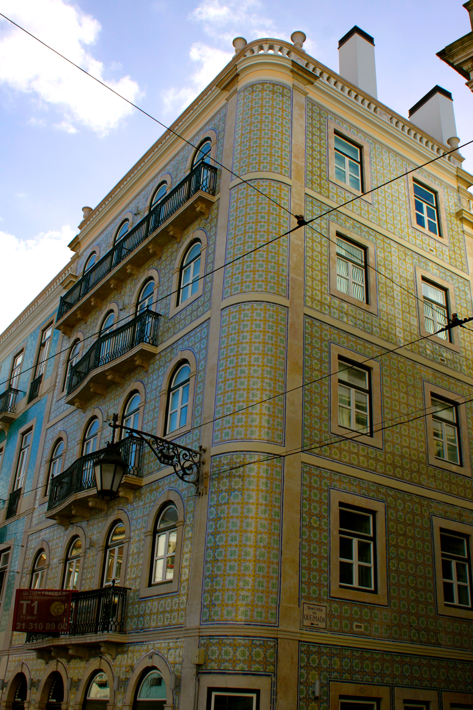 Tiled building Lisbon