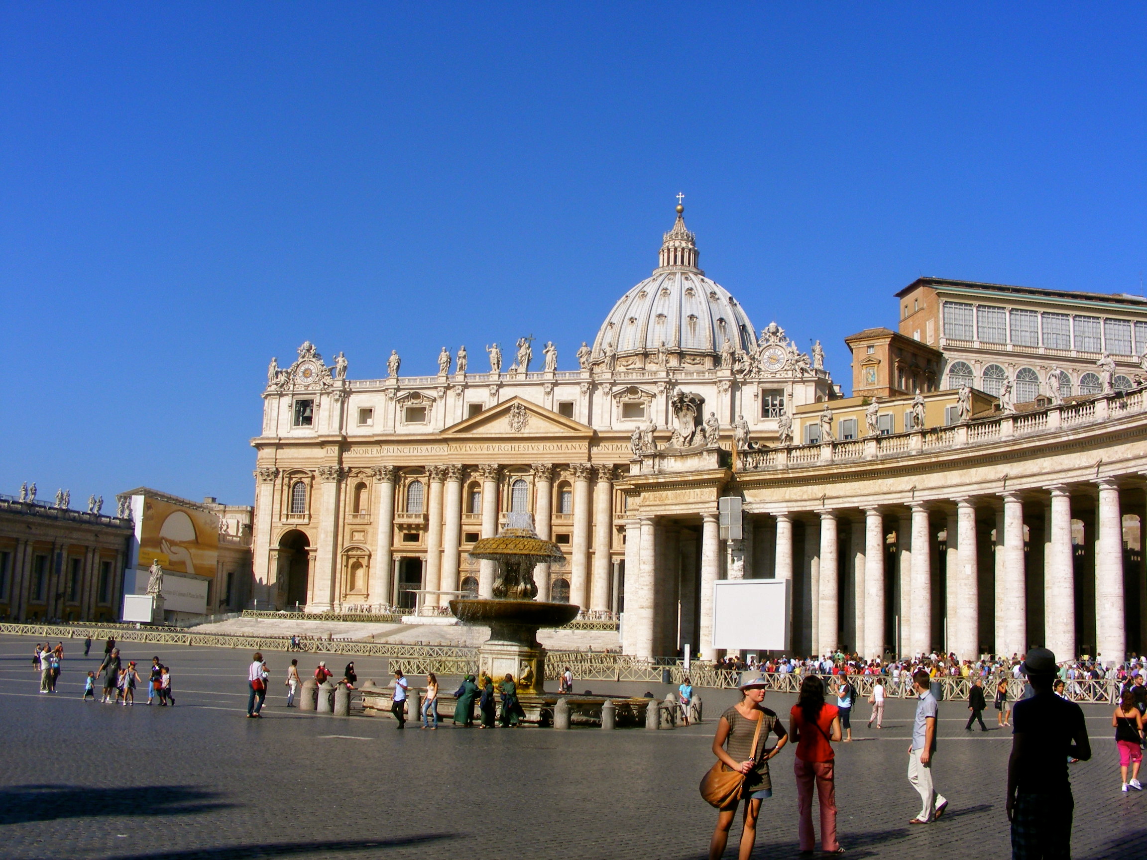 vatican city st peters basilica