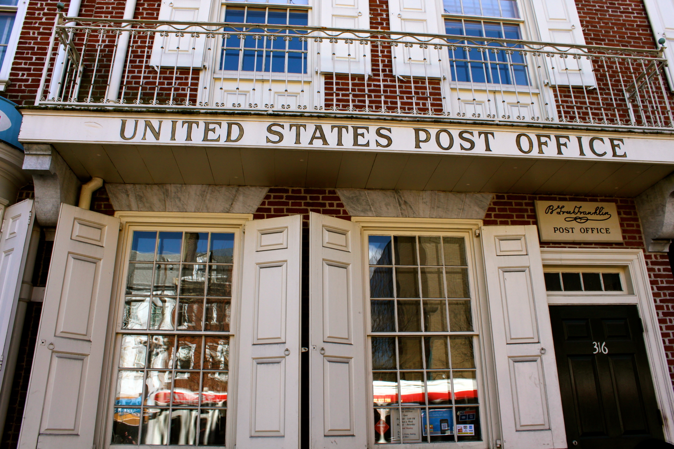 franklin post office philadelphia pennsylvania