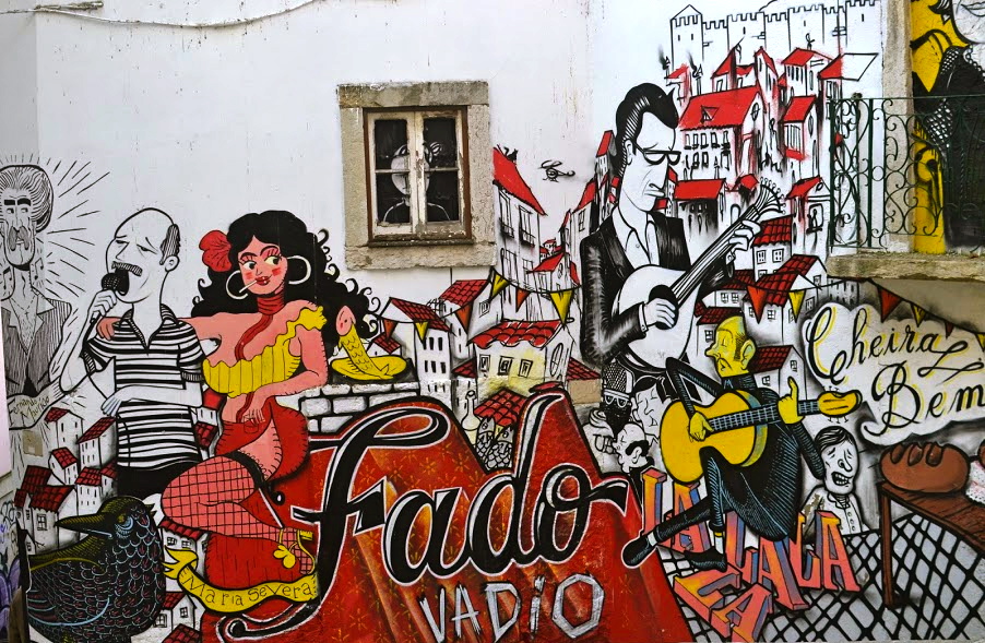 street art alfama lisbon portugal