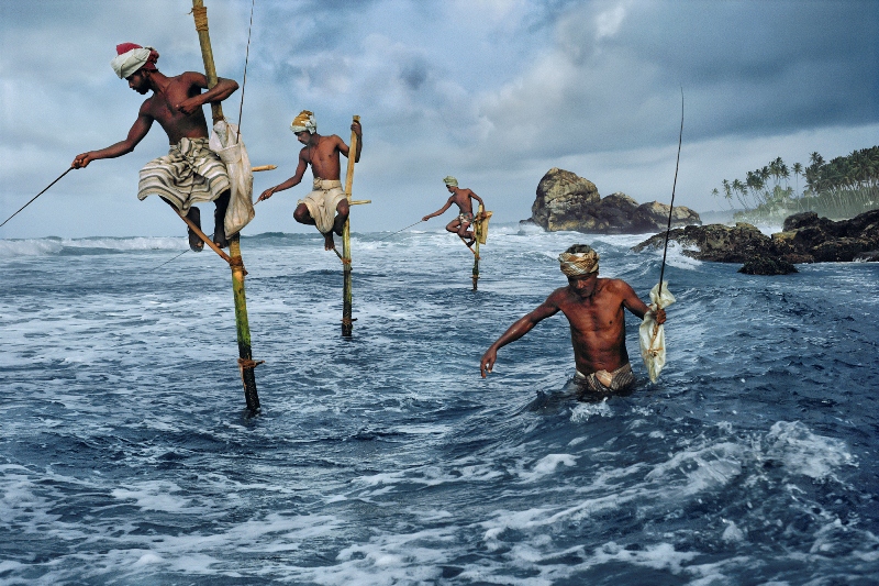 The stilt fishermen of Sri Lanka