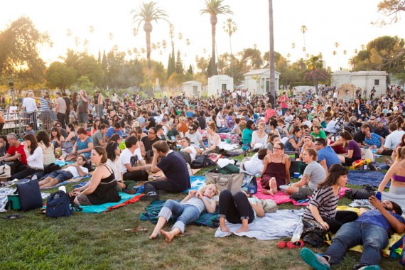 The Hollywood Forever Cemetery recently hosted a Breaking Bad screening... such fun!
